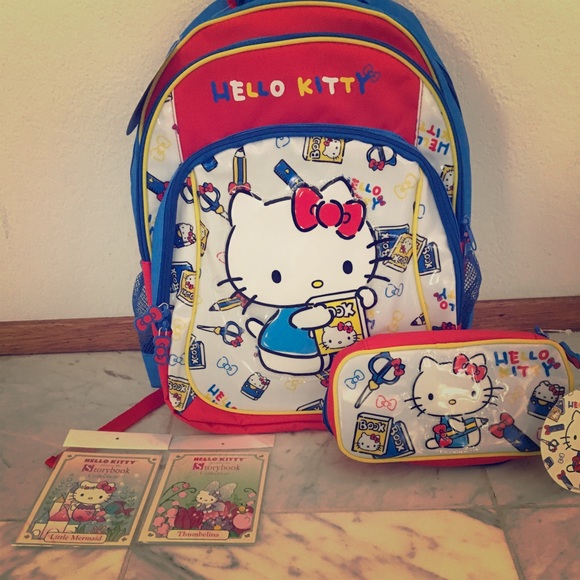 Hello Kitty Handbags - Brand new Hello Kitty backpack and pencil case